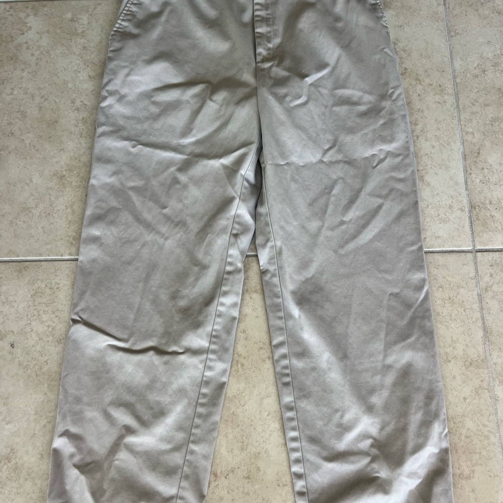 Haggar Men's Classic Straight-Leg Chino Pants - Light Khaki